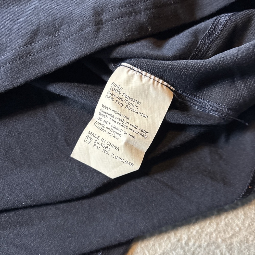 Condor Tactical Navy Blue Quarter Zip Men's Sz M Military Combat Jacket - Picture 9 of 11